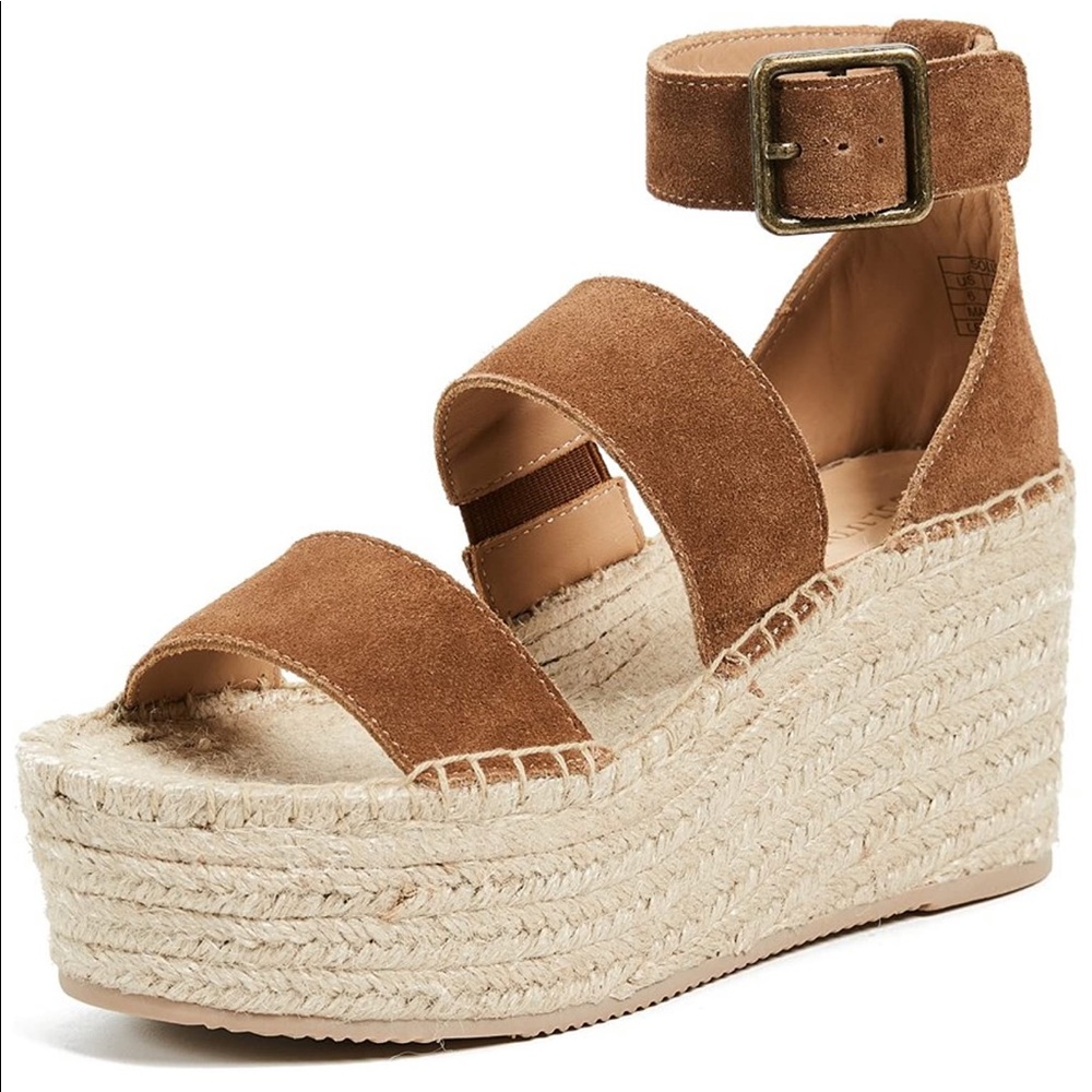 Soludos Palma Suede Platform Sandal - 8